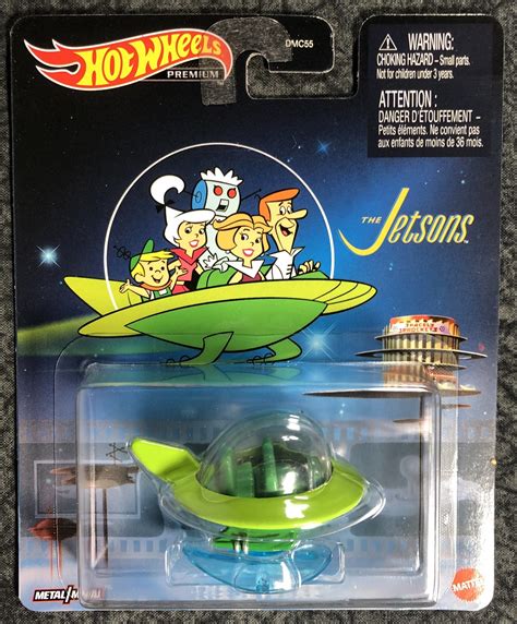 Hot Wheels - The Jetsons George's Flying Capsule Car die-cast vehicle # ...