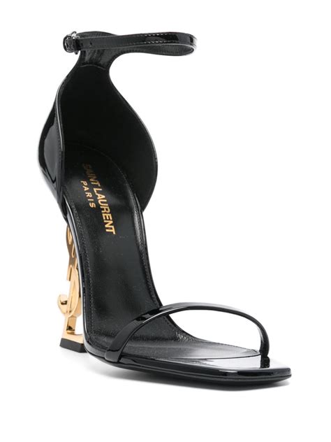 Saint Laurent Sandalias Opyum Con Tac N Mm Negro Farfetch Mx