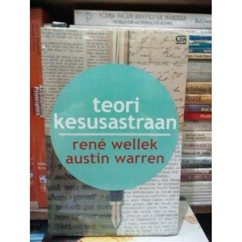 Jual Buku Teori Kesusastraan Rene Wellek Austin Warren Shopee