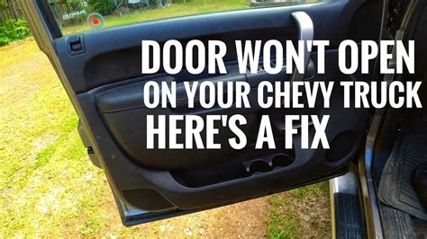 How To Unlock Chevy Silverado Door