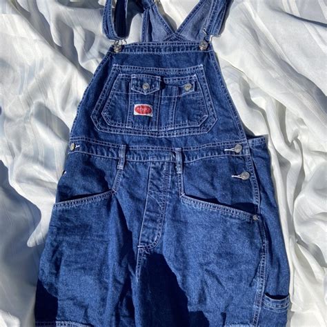 📌 Vintage Revolt Shorts Overalls Denim In Great Depop