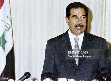 Iraq Saddam Hussein Tv Photos And Premium High Res Pictures Getty Images