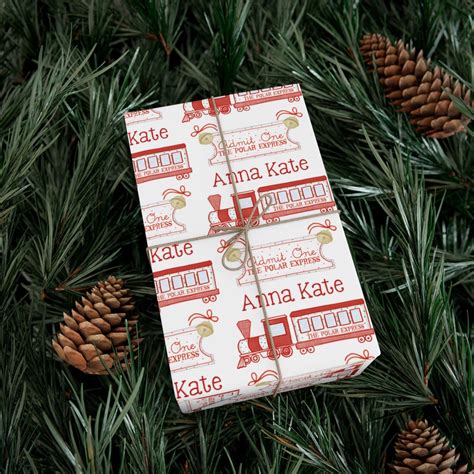 Personalized Christmas Wrapping Paper Custom Gift Wrap - Etsy