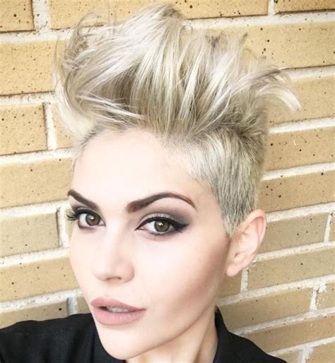 35 Short Punk Hairstyles To Rock Your Fantasy Short Punk Hair Punk Hair Short Messy Haircuts