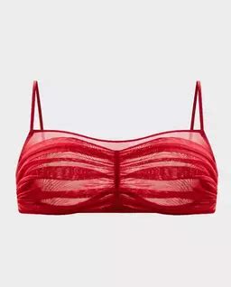 Czerwony Biustonosz Z Tiulu Amora Zhilyova Lingerie Moliera2
