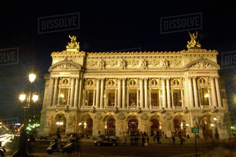 Fajarv Paris Opera House At Night