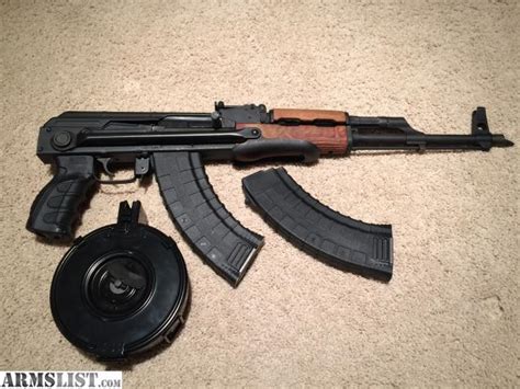 Armslist For Sale Ak 47 Underfolder With Drum Mag