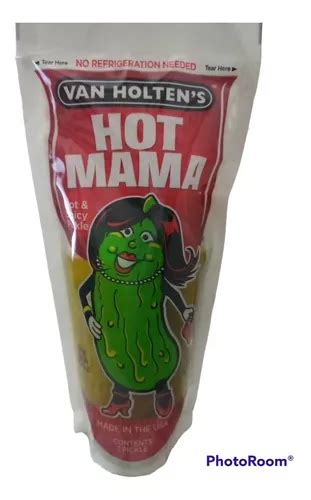 Pepinillo Pickle Van Holtens Hot Mama Hot Spicy 1 Pickle Meses Sin