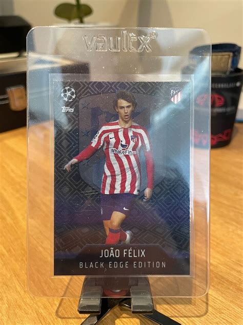 Joao Felix 2 X Robert Lewandowski Black Edge Edition Topps Match