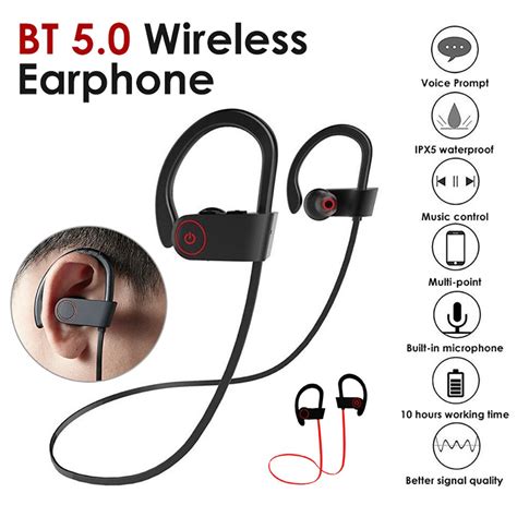 Auriculares Inal Mbricos Bluetooth Aud Fonos Deportivos