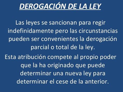 Lección V La Ley