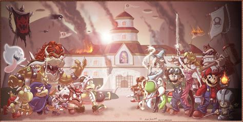 Mushroom Warriors By Sorenutz007 On Deviantart