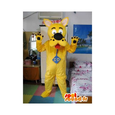 Purchase Mascot Scooby Doo - Yellow Model - Costume Dog Detective in ...