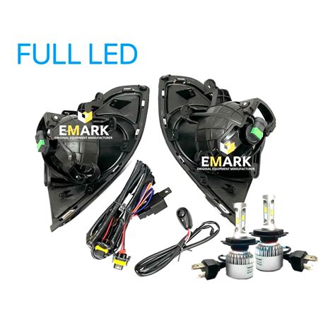 Kit Completo Full Led Neblineros Cromo Spark Gt 2013 A 2017 Emark