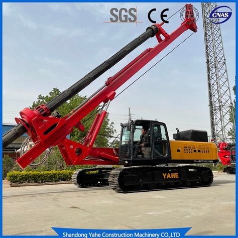 Hydraulic Crawler Type Rotary Drilling Machine For Engineering