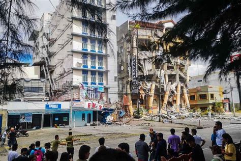 Look Buildings Destroyed By Magnitude 65 Quake That Struck Parts Of