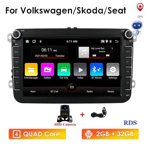 Android Din Car Multimedia Player For Vw Volkswagen Golf Polo