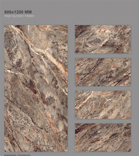 High Glossy Digital 60x120 Vitrified Tiles Thickness 8 10 Mm At Rs