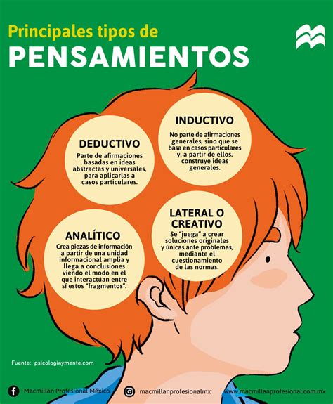 Principales Tipos De Pensamiento Neurociencia Y Educacion Psicologia