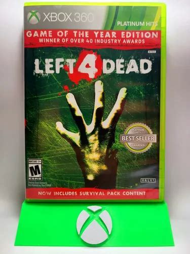 Left 4 Dead Xbox 360 Original Físico Perfeito Estado Mercadolivre