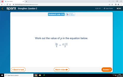 Solved X Sparx Maths X Litherlandhighschool Sparxmaths Uk Student