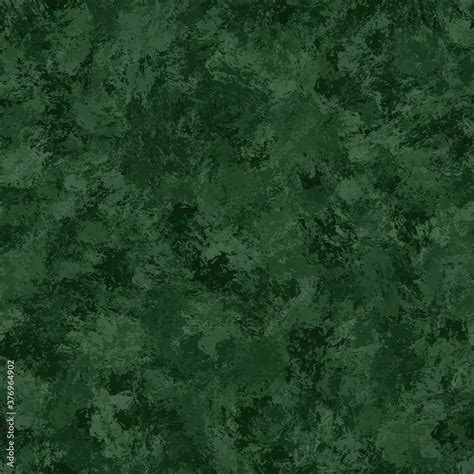 Abstract Rich Dark Green Earth Nature Paint Texture Seamless Pattern Background Stock