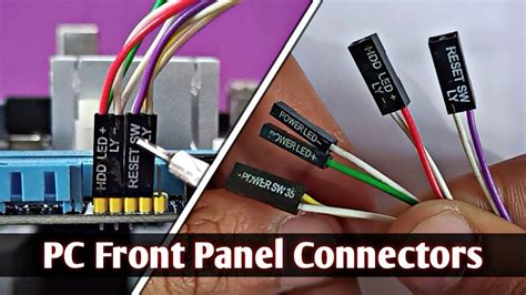 Motherboard Front Panel Connection Diagram How To Connect Fr