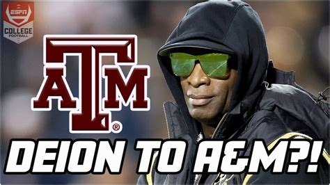 Deion Sanders To Texas A M Paul Finebaum Floats The LOFTY Idea