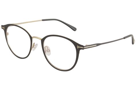 Tom Ford Eyeglasses Tf5528b Tf5528b 002 Matte Blackgold Optical Frame 49mm