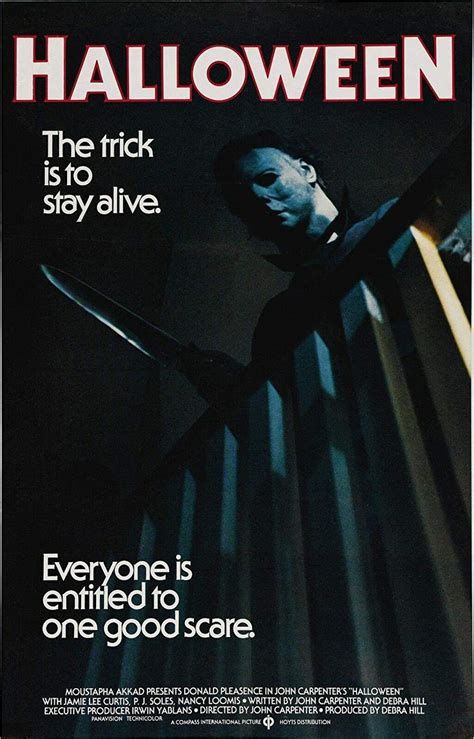 1978 Halloween Movie Poster Print Michael Myers Laurie Strode Nick Castle Haddonfield Slasher ...