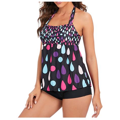 Lyxssbyx Bikini Sets For Women Two Piece Women Sexy Flower Printing