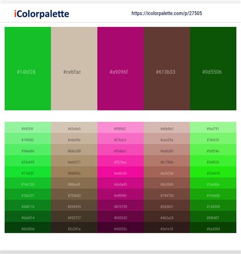 1 Latest Color Schemes with Malachite And Buccaneer Color tone ...