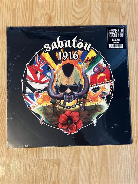 Sabaton vinyl 1916 Sabaton och Motörhead collab Vinylkoll