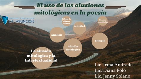 El uso de las alusiones mitológicas en la poesía by DIANA ELIZABETH