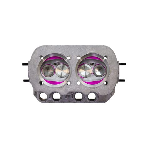 Wedge-Port HI-REV™ Polished Cylinder Head - SCAT VW