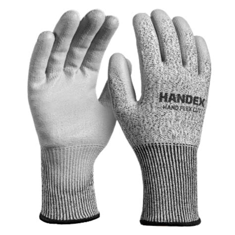 Luva Resistente A Corte Multitato PU Hand Flex Cut Handex CA 42254 Safe