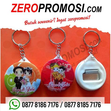 Jual Souvenir Gantungan Kunci Pembuka Tutup Botol Diameter 4 4cm