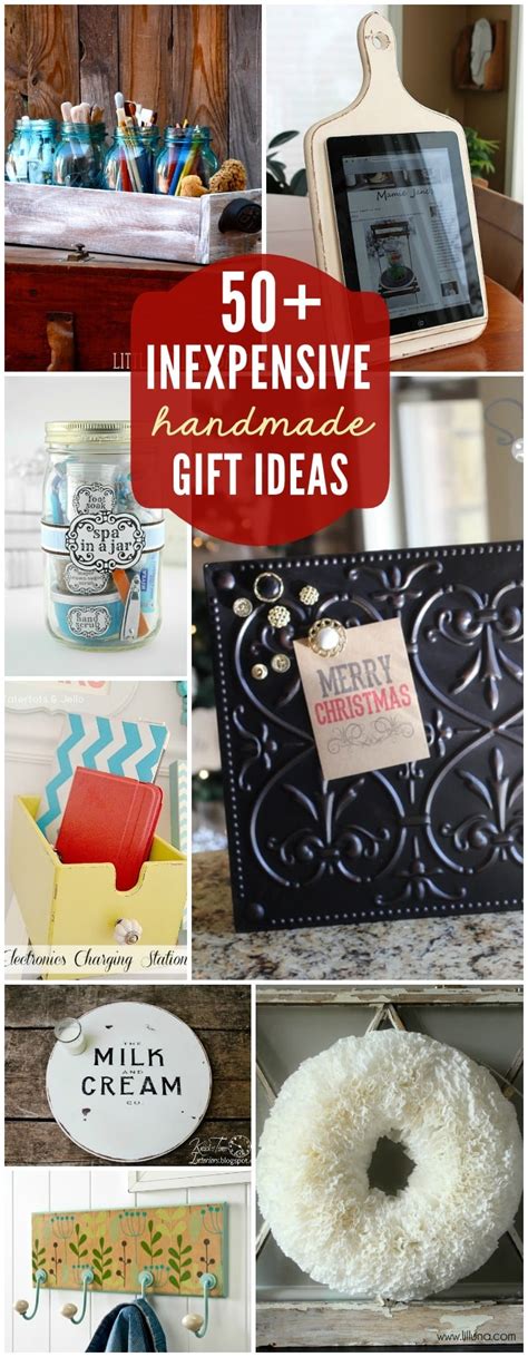 50+ Inexpensive DIY Gift Ideas