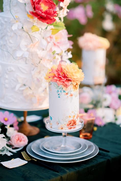 A Twilight Garden Wedding In A Sea of Cosmos ⋆ Ruffled