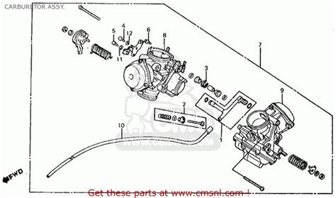 Honda Shadow Carburetor Hose Diagram