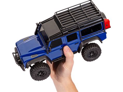 1 18 Traxxas TRX 4M Land Rover Defender RTR stříbrný