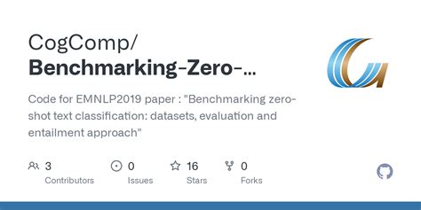 Github Cogcomp Benchmarking Zero Shot Text Classification Code For