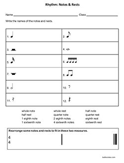 Th Grade Rhythm Assessments Beth S Notes Teaching Music Rhythms