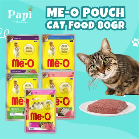 Jual Meo Pouch Sachet Gr Makanan Kucing Basah Me O Sachet Adult