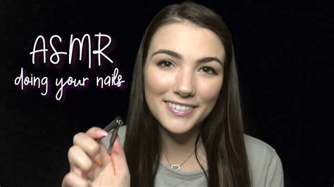 Asmr Doing Your Nails 💅 Soft Spoken Manicure Youtube