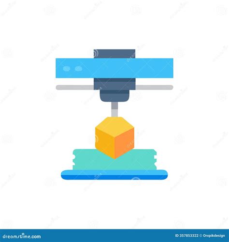 Key Innovations in 3D Printing Techniques Stock Illustration