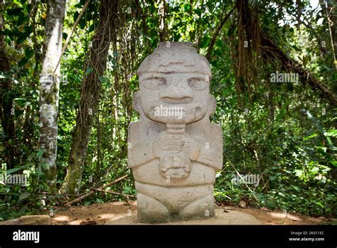 Colombia San Agustin The Forest Of Statues Or Bosque De Las Estatuas