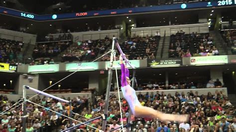 Kyla Ross Uneven Bars 2015 Pandg Championships Sr Women Day 1