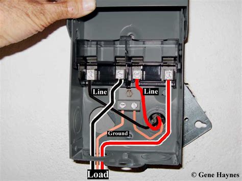 60 Amp Disconnect Wiring Diagram Diagram Electrical Discon