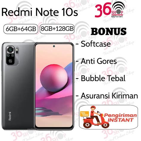 Jual Xiaomi Redmi Note S Nfc Gb Gb Gb Gb Garansi Resmi